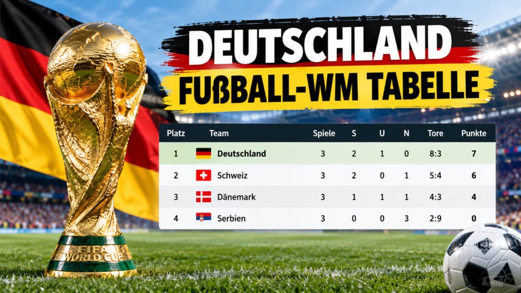 Deutschland Fußball-WM Tabelle