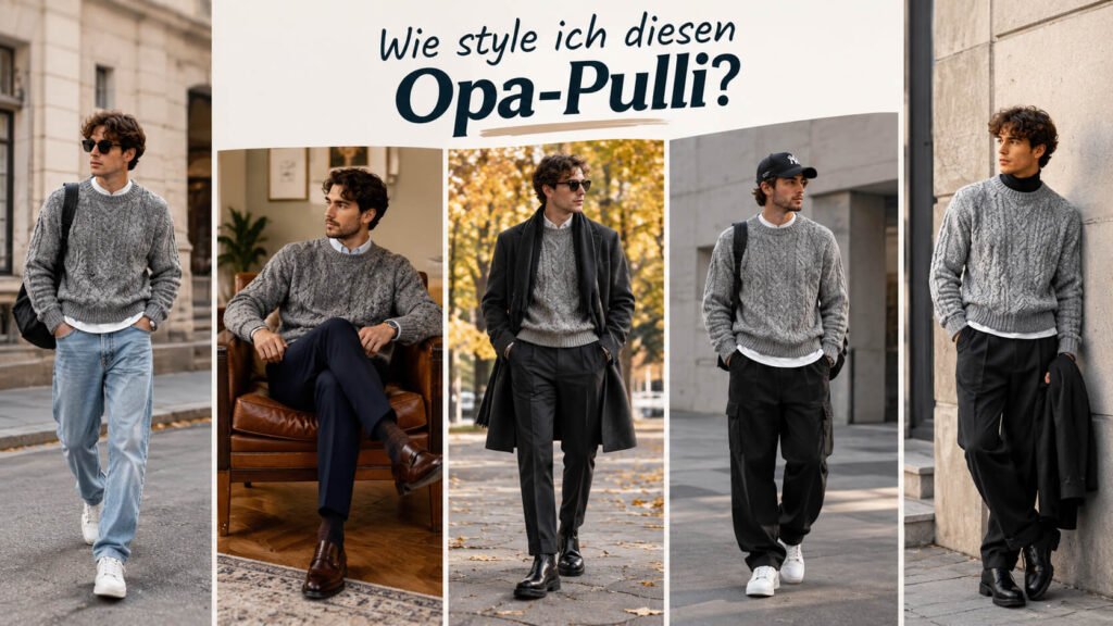 wie style ich diesen opa pulli